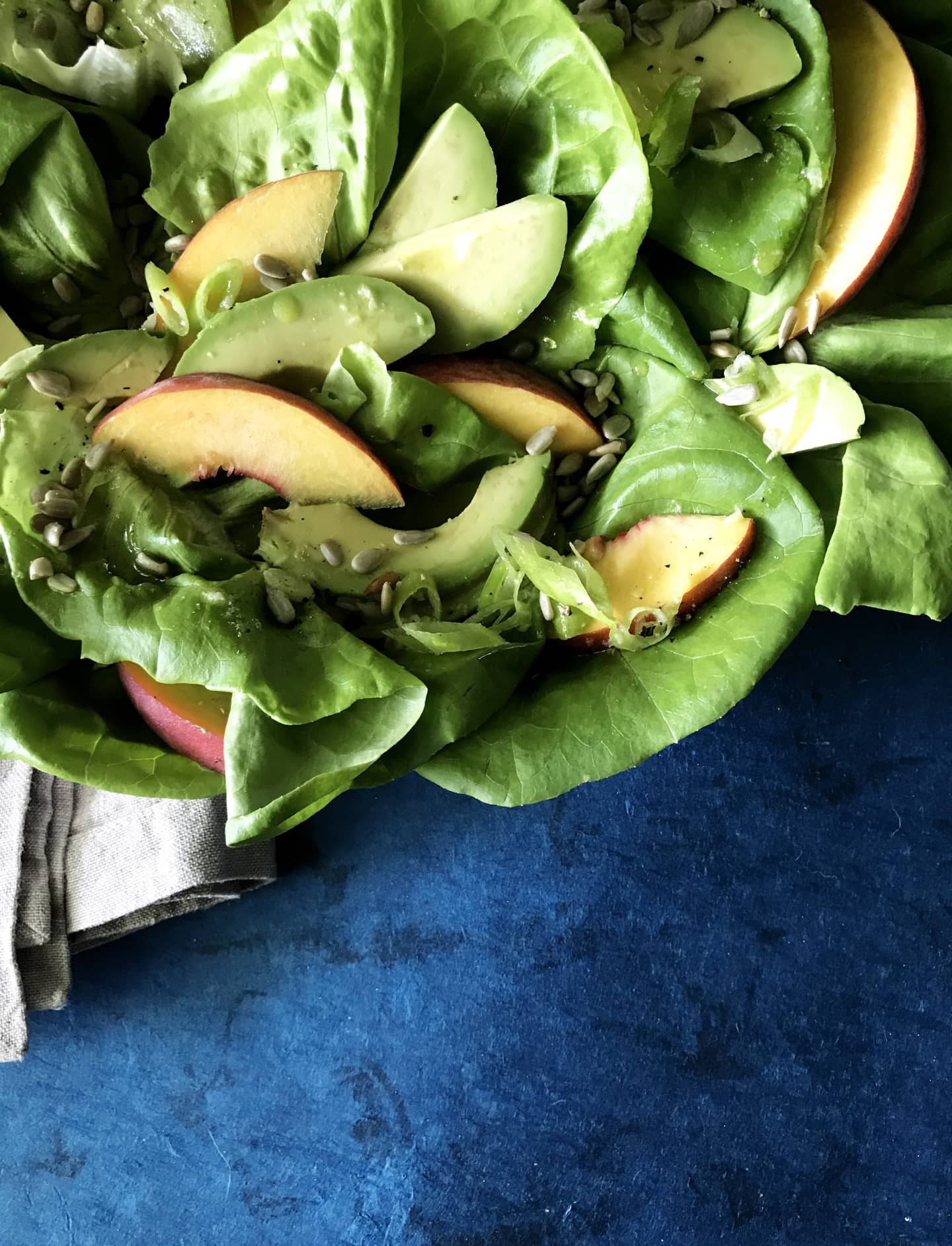 Avocado Peach Summer Salad